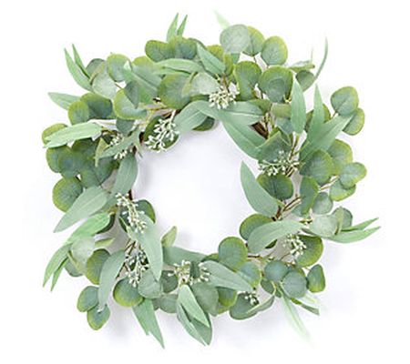 Melrose Mixed Eucalyptus Wreath 20"D
