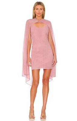 Meltem Ozbek Kyanite Dress in Pink