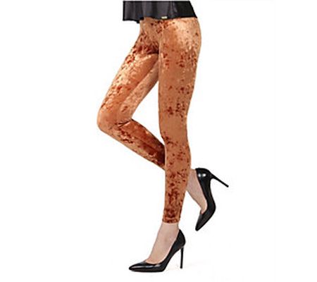 Memoi Crushed Velvet Leggings