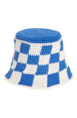 MEMORIAL DAY Dishrag Check Crochet Bucket Hat