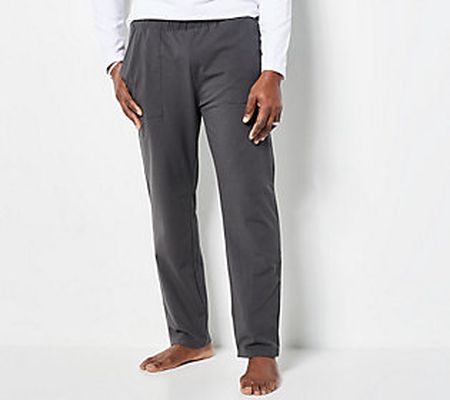 Men with Control Knit Pull-On Straght Leg Pants