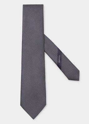 Men's 100 Fili Silk Jacquard Tie