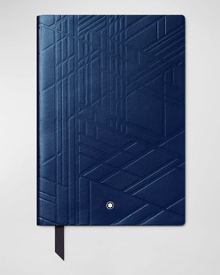Men's #146 StarWalker SpaceBlue Leather Notebook