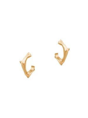 Men's 14K Gold Flora Spina Micro Earring - Gold - Gold