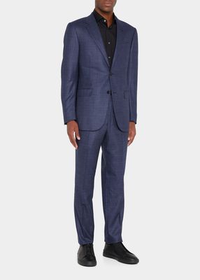 Men's 15milmil15 Wool Plaid Suit