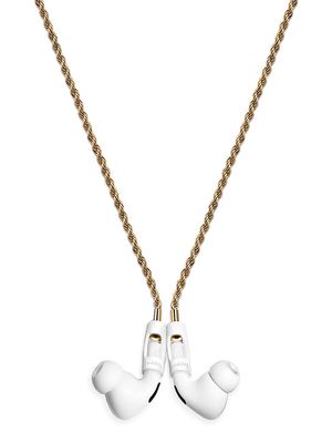 Men's 18K Gold-Plated Brass Airpods & Airpods Pro Rope Chain - Gold Plated Brass - Gold Plated Brass