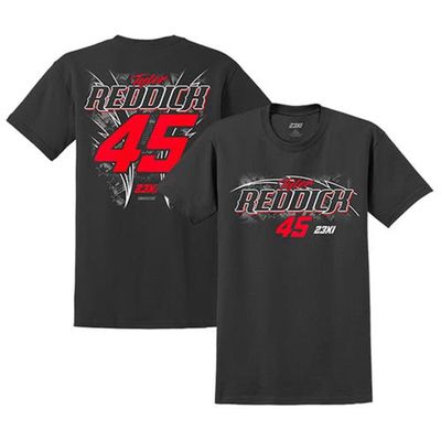 Men's 23XI Racing Black Tyler Reddick 2023 #45 Lifestyle T-Shirt