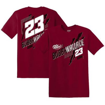 Men's 23XI Racing Cardinal Bubba Wallace Dr. Pepper Xtreme T-Shirt