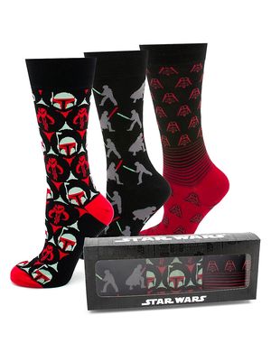 Men's 3-Pair Find The Force Socks