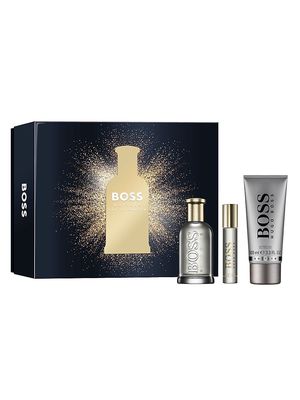 Men's 3-Piece Boss Bottled Eau de Parfum Festive Gift Set