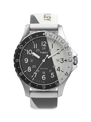 Men's 38MM Timex x Cynthia Rowley Navi Watch - Black Multi - Black Multi