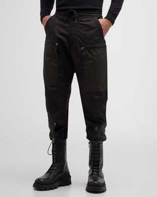 Men's 3D Cuffed Trainer Pants
