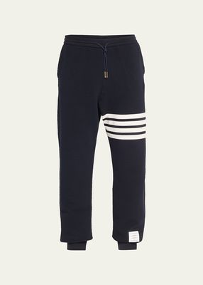 Men's 4-Bar Ottoman Ribbed Sweatpants