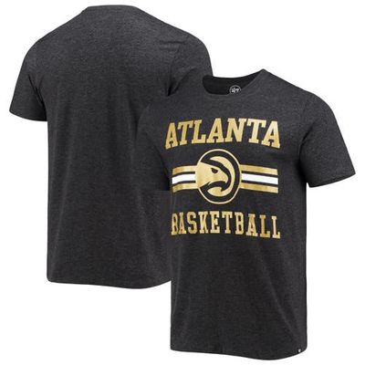 Men's '47 Black Atlanta Hawks City Edition Club T-Shirt