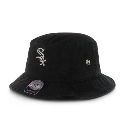 Men's '47 Black Chicago White Sox Primary Bucket Hat