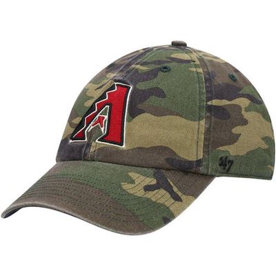 Men's '47 Camo Arizona Diamondbacks Team Clean Up Adjustable Hat