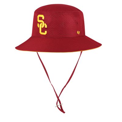 Men's '47 Cardinal USC Trojans Panama Pail Bucket Hat