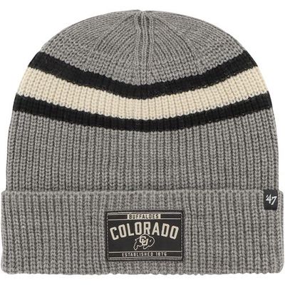 Men's '47 Charcoal Colorado Buffaloes Penobscot Cuffed Knit Hat
