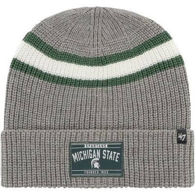 Men's '47 Charcoal Michigan State Spartans Penobscot Cuffed Knit Hat