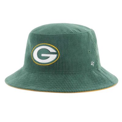 Men's '47 Green Green Bay Packers Thick Cord Bucket Hat