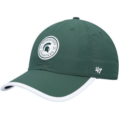 Men's '47 Green Michigan State Spartans Microburst Clean Up Adjustable Hat