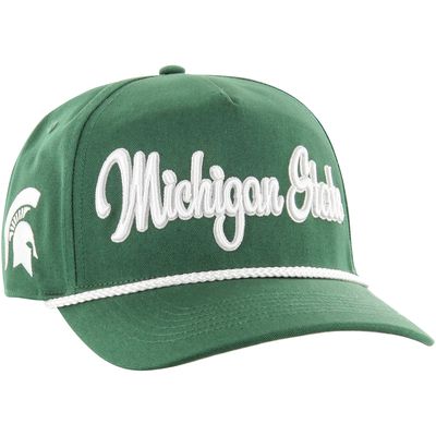 Men's '47 Green Michigan State Spartans Overhand Hitch Adjustable Hat