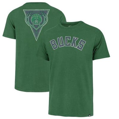 Men's '47 Green Milwaukee Bucks 2021/22 City Edition MVP Franklin T-Shirt