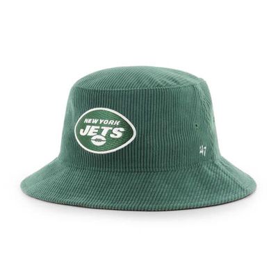 Men's '47 Green New York Jets Thick Cord Bucket Hat