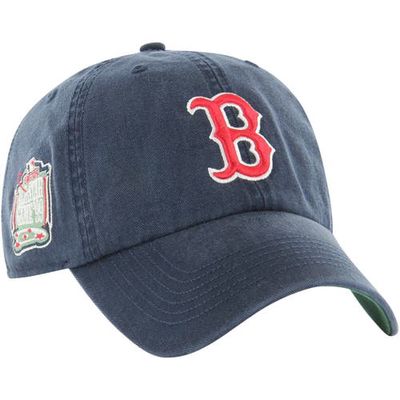 Men's '47 Navy Boston Red Sox Sure Shot Classic Franchise Fitted Hat