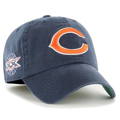Men's '47 Navy Chicago Bears Sure Shot Franchise Fitted Hat