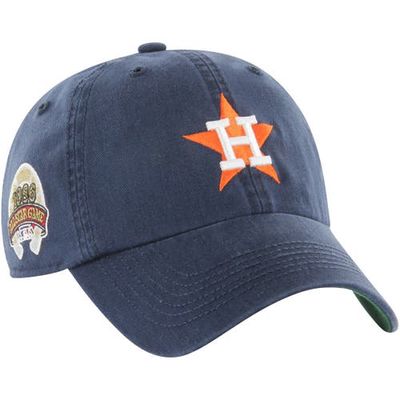 Men's '47 Navy Houston Astros Sure Shot Classic Franchise Fitted Hat