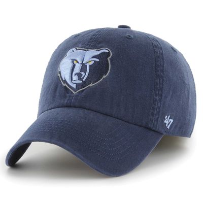 Men's '47 Navy Memphis Grizzlies Classic Franchise Fitted Hat