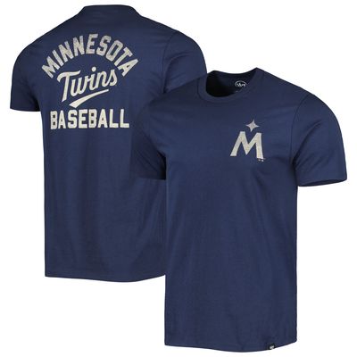 Men's '47 Navy Minnesota Twins Turn Back Franklin T-Shirt