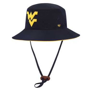 Men's '47 Navy West Virginia Mountaineers Panama Pail Bucket Hat