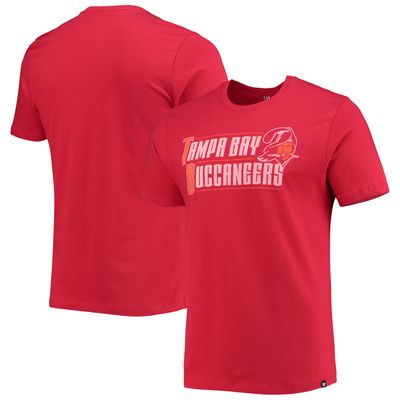 Men's '47 Red Tampa Bay Buccaneers Regional Super Rival T-Shirt