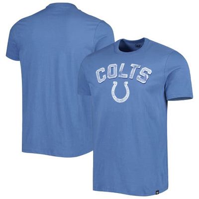 Men's '47 Royal Indianapolis Colts All Arch Franklin T-Shirt