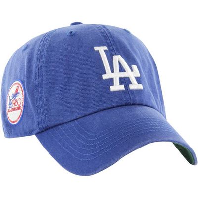 Men's '47 Royal Los Angeles Dodgers Sure Shot Classic Franchise Fitted Hat