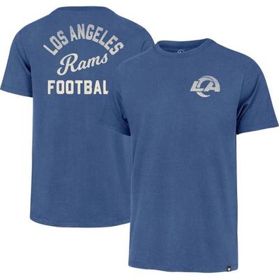 Men's '47 Royal Los Angeles Rams Turn Back Franklin T-Shirt