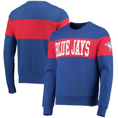 Men's '47 Royal Toronto Blue Jays Interstate Pullover Sweatshirt