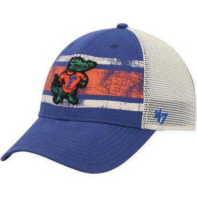 Men's '47 Royal/White Florida Gators Interlude MVP Trucker Snapback Hat