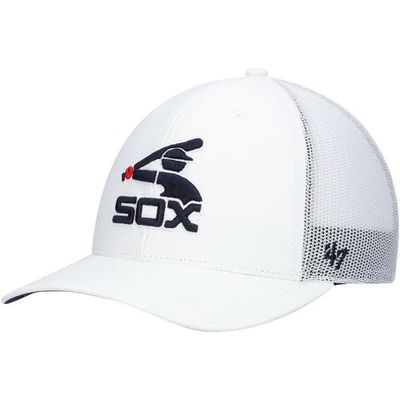 Men's '47 White Chicago White Sox Secondary Trucker Snapback Hat