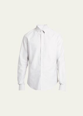 Men's 4G Embroidered Dress Shirt