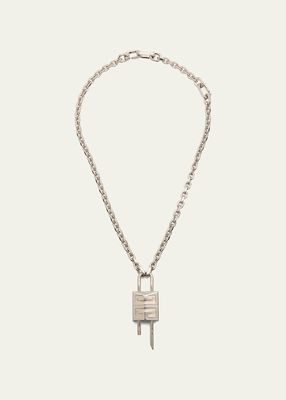 Men's 4G Padlock Chain Necklace