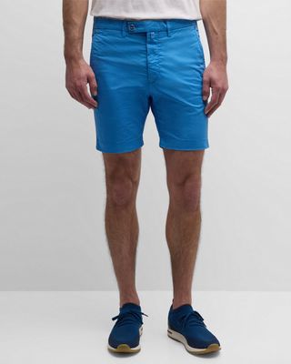 Men's 5-Pocket Flat-Front Shorts