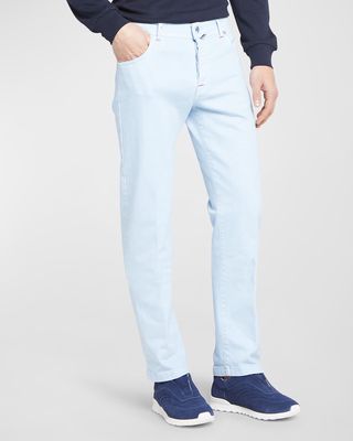 Men's 5-Pocket Stretch Cotton Pants