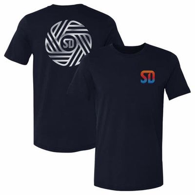 Men's 500 Level Navy San Diego FC Flow T-Shirt