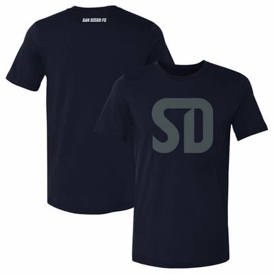 Men's 500 Level Navy San Diego FC Monogram T-Shirt