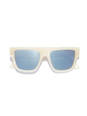 Men's 51MM Rectangular Sunglasses - Sand Camo - Sand Camo