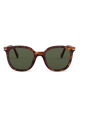 Men's 51MM Wayfarer Sunglasses - Havana