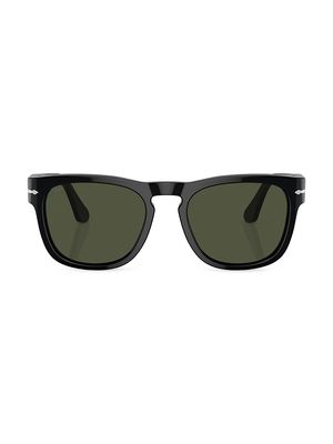Men's 54MM Elio Square Sunglasses - Black
